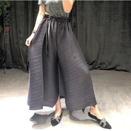 LANMREM Women's Wide Trousers