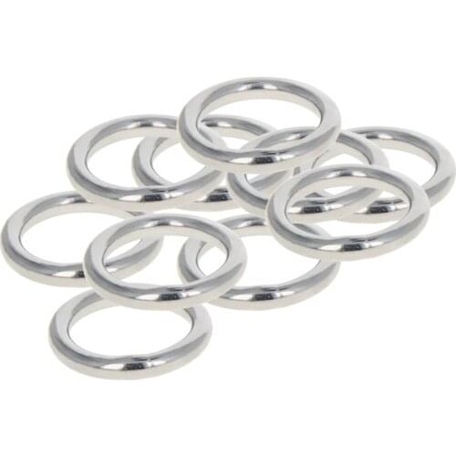 MroMax 2/5/10pcs Big O-ring 304 Stainless Steel M5*25mm/M4*60mm/M3*40mm/M4*50mm/M5*30mm/M5*50mm/M6*40mm/M4*40mm Home Hardware