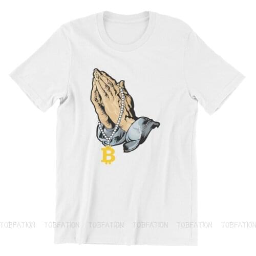 My Religion TShirt For Men Bitcoin Cryptocurrency Miners Meme Clothing Fashion T Shirt Homme Printed Loose