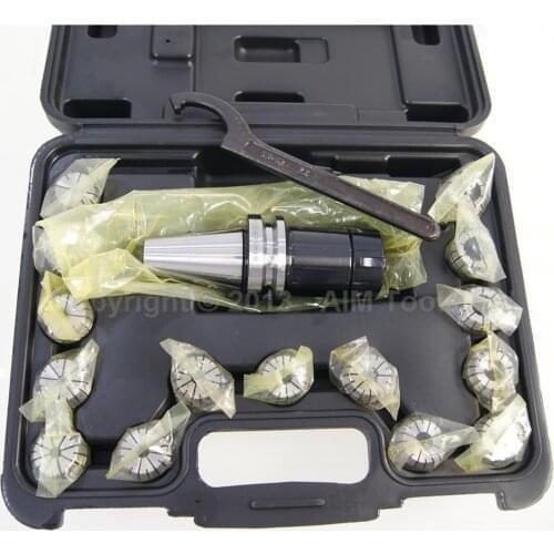 SK40-ER32 15PC Milling Lathe Collet Chuck Set 3 to 20mm