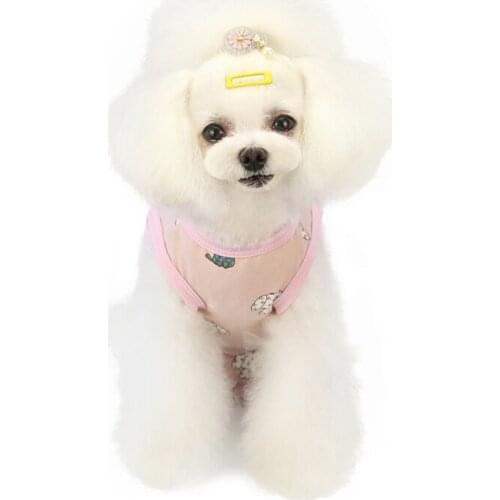 New Pet Dog And Cat Vest Weaning Clothes Belly Protection Cotton Disinfection Clothing Cute After Surgery