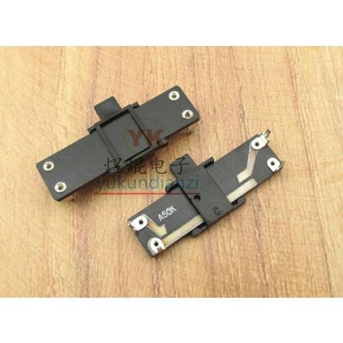 Total length 35MM handle length 4MM 50K A50K mono horizontal straight sliding potentiometer
