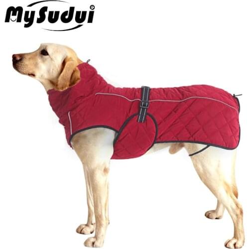 Pet Dog Clothes Winter Down Jacket For Medium Large Dogs Outdoor Warm Dog Coats Jackets Winter Clothing Kurtka Ubranka Dla Psa