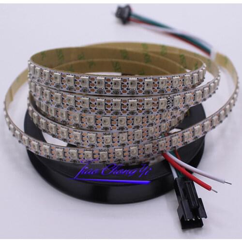 DC 5V 2M SK6812 MINI 3535 144led/m addressable RGB LED pixel strip 8mm Width PC