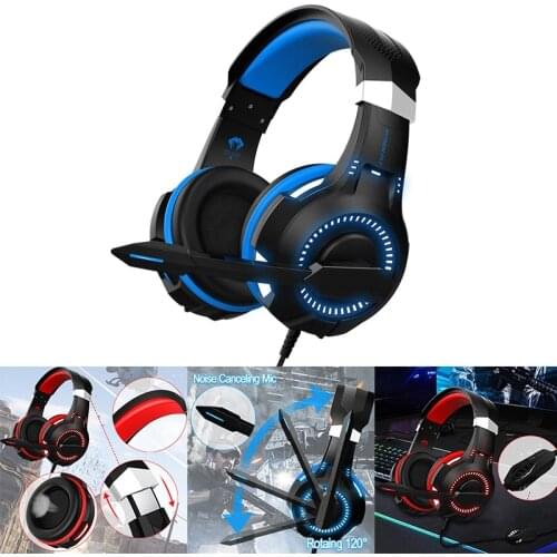 PYTHON FLY G2000 MAX LED Audifonos Gamers Laptop USB Gaming Headphones Game PC Headphone Headset with Mic