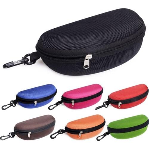 11 Colors Sunglasses Case Reading Glasses Carry Bag Hard Zipper Box Travel Pack Pouch Blue Light Blocking Glasses Eyewear Case