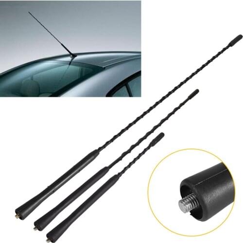 2019 New Universal 12V Car Roof Antenna Mast Stereo Radio FM AM Amplified Booster Antenna 9" 11" 16"