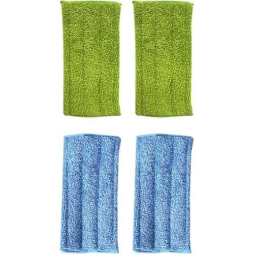 4 Pcs Dust Cleaning Mop Pads for Swiffer WetJet Reusable Mopping Head Pads for Swiffer WetJet Household Sweeper Parts