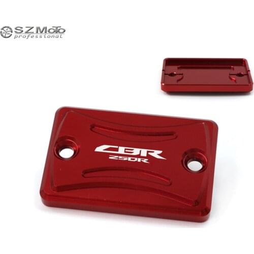 Motorcycle Accessories Front Brake Clutch Cylinder Fluid Reservoir Cover Cap For HONDA CBR250R CBR 250R 2010-2017 With Logo