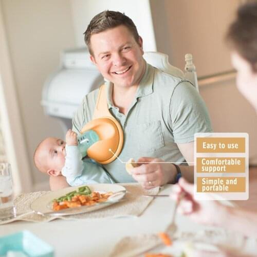 A bottle feeder for mom and dad to feed easily, a more convenient bottle holder, breastfeeding device