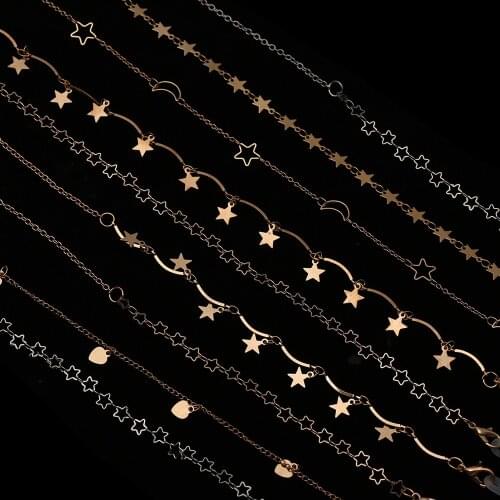2021 Fashion Sunglasses Glasses Chains Mask Chains Trendy Accessories Eyeglass Eyewear Gold Color Chain Gift For Women Girls