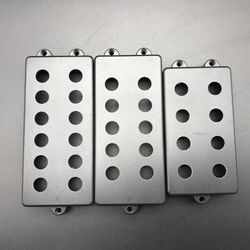 2pcs Electric Guitar Humbucker Pickup Cover 4/5/6 String MB Bass Guitarra Pickup Cover Case Plastic Electric Violao Accessory