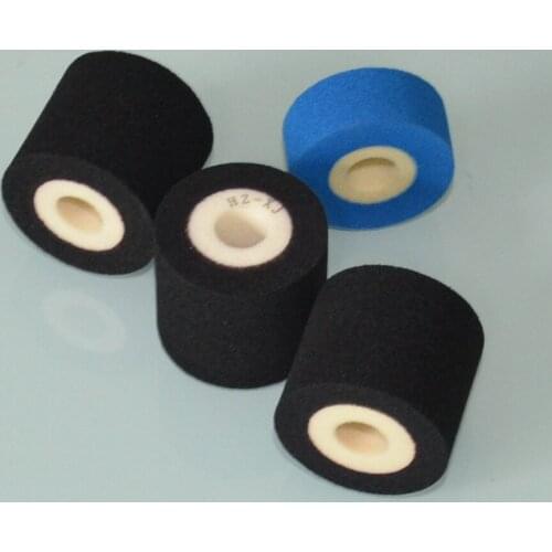 Black Diameter 36mm Height 36mm production machine hot solid ink roll for horizontal type sealing machine