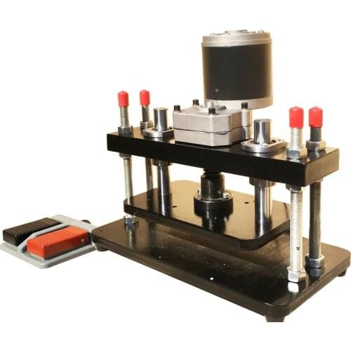 Electric 110 / 220V Die Cut Machine Cuting And Embossing Small Knife Mold Press Flat Punching Machine Leather Flattening Machine