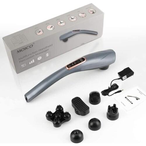 Electric Back Massagers Double Head Deep Tissue Percussion Massages for Full Body Massage Muscle electrostimulator massage dos