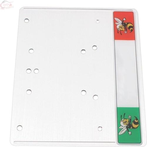 Motorcycle License Plate Bracket Rear Fender License Plate Holder Frame Fits For Vespa GT 125 / 200/ 125ie Super/ 250/250