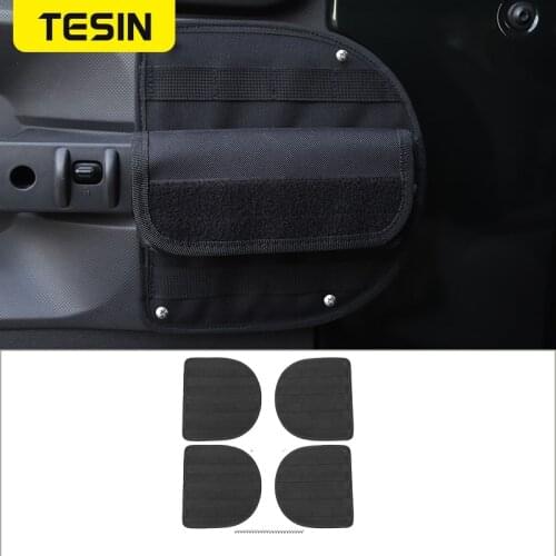 TESIN Stowing Tidying Mutifunction Car Door Storage Bag Tactical Hanging Board For Jeep wrangler JK 2007-2010 Car Accessories