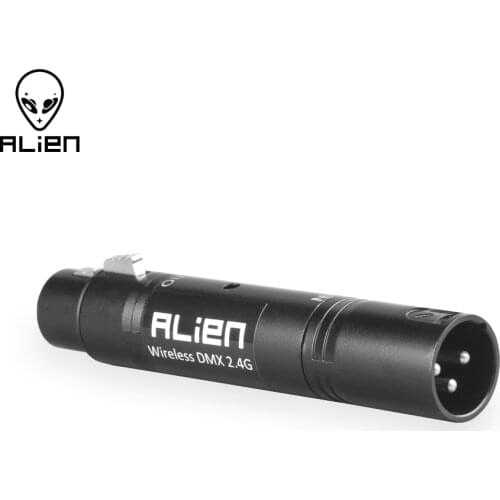 ALIEN DMX512 3 Pin XLR Mutifunctional Optical Repeater Signal Amplifier Input to Output for DJ Disco Laser Stage Equipment Light