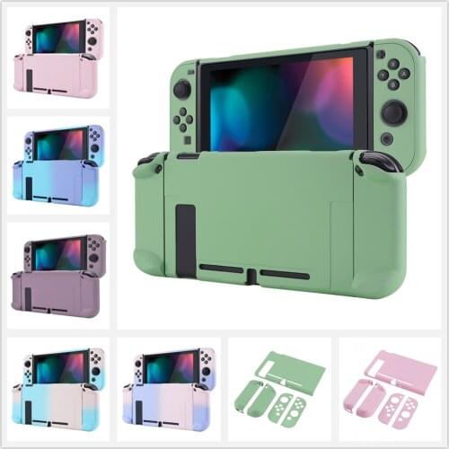Soft Touch Separable Protector Customized Dockable Protective Case for NS Switch