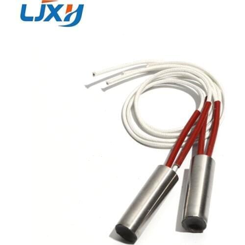 LJXH 2PCS 15mm 30~70mm Single-End Heating Tube Cartridge Heater 304SUS 110/220/380V 140/180/250/280/320W Electric Element