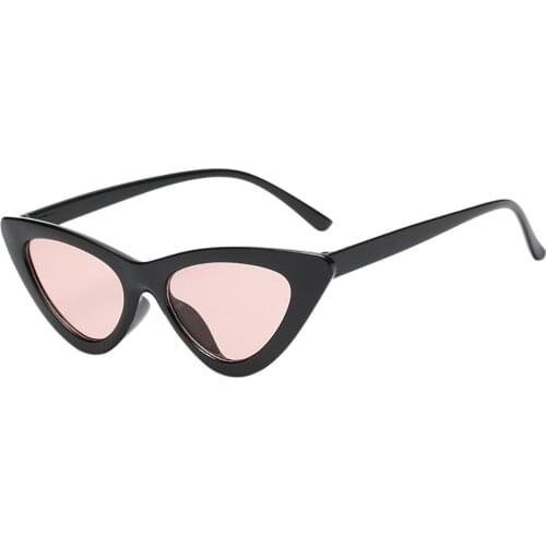 Vintage Cat Eye Sunglasses Women Brand Designer Fashion Triangular Sun Glasses Classic Vintage Oculos De Sol Feminino UV400