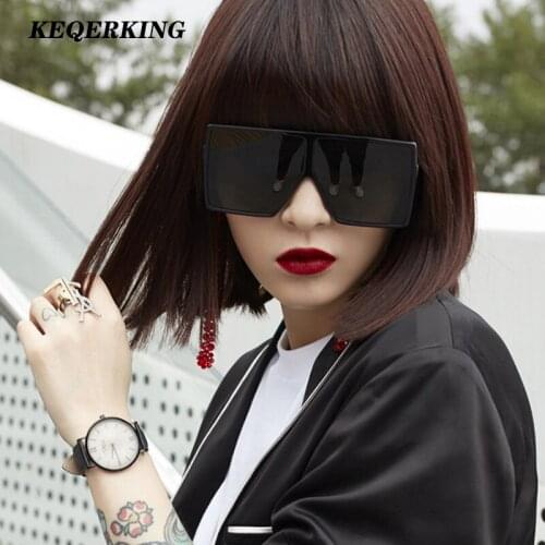 Creative Europe and America Fashion Square Big Box Sun Glasses Cool Versatile Outdoor Sunshade Sunglasses Hot Selling Glasses