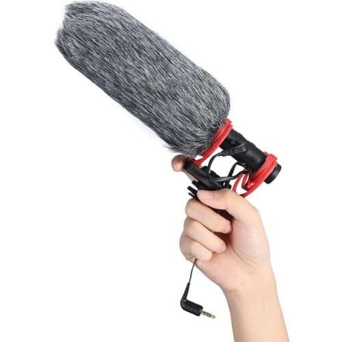 Windproof Outdoor Sweater for Camera Interview Microphone Photography