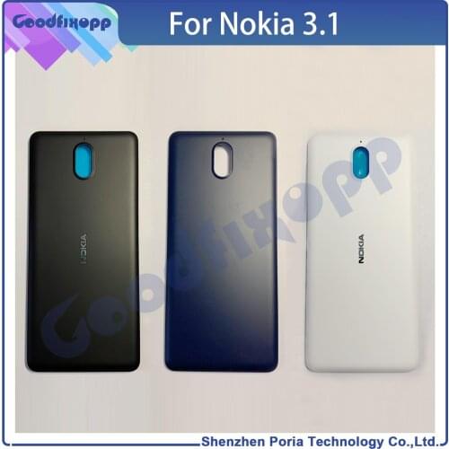 For Nokia 3.1 TA-1049 TA-1057 TA-1063 TA-1070 TA-1074 Of The Battery Cover Rear Cover Of The Back Door Of The Telephone Case