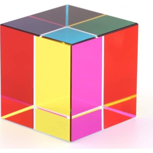 50Mm(About 2Inch) Color Cube Cmy Cube Home Office Decorations Popular Science Toys