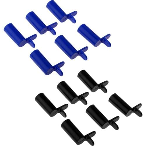 6pcs Pool Cue Rack Bridge Head Cross Bridge Head Billiard Accessories