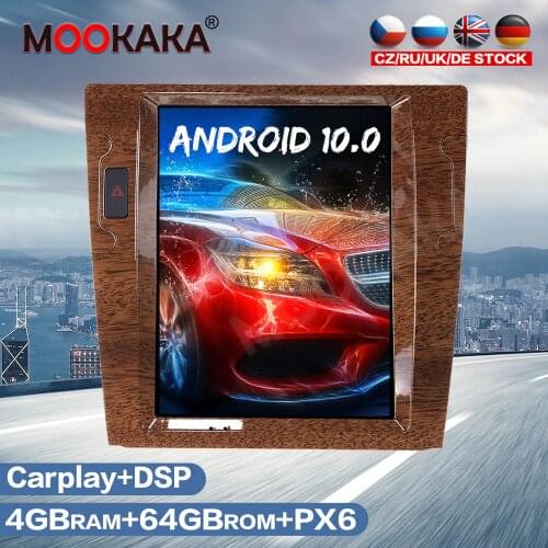 12.1 Inch Tesla Style Android 10.0 Car Radio GPS Navigation For Volkswagen Phaeton 2003-2013 Multimedia Player Radio HD Carplay