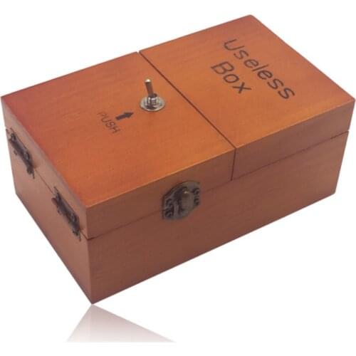 Useless Box Magic Tricks Close Up Magia Mystery Box Magie Illusion Gimmick Props Interactive Board Game Stress-Reduction Toys