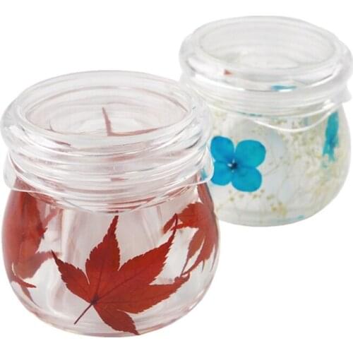 K3ND DIY Epoxy Crystal Resin Pudding Cup Storage Box Mold for Soap Candle Holder DIY Jewelry Holder Home Decoration