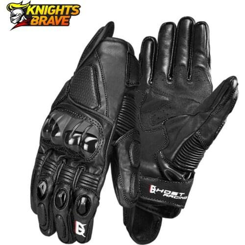 Motorcycle Gloves Men Guantes Moto Carbon Fiber Leather Motorcycle Racing Gloves Men Motocross Gloves Luvas Para Motoqueiro