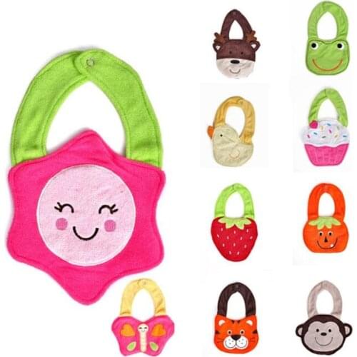 Animal Baby Kids Bibs Toddlers Saliva boys girls newborn Feeding lunch infant Burp Children Cheap stuff Cloths Towel