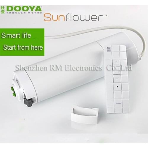 Original Eruiklink Dooya Remote Control Home Automation Electric Curtain Motor KT320E+Dooya DC90 Remote for Curtain Motor
