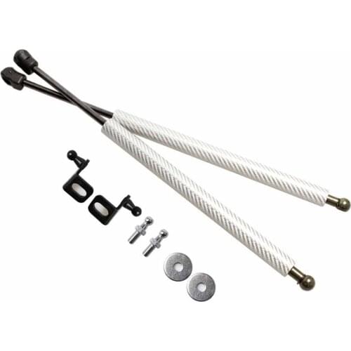 Front Bonnet Hood Modify Gas Struts Lift Support Shock Damper for Chevrolet Sail Scio 2015-2016 Carbon Fiber Car Accessories