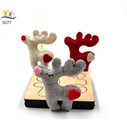 3D Christmas Reindeer Dieboard new wooden mould cutting dies for scrapbooking