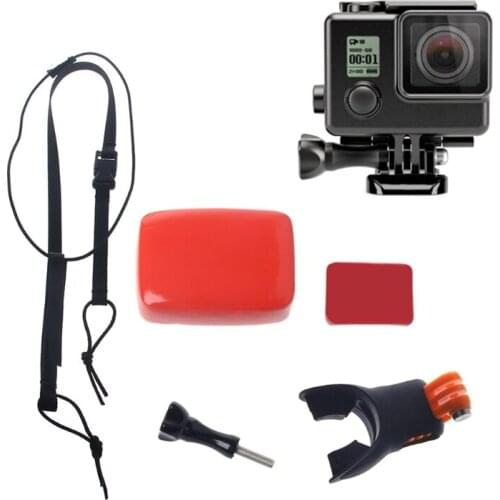 Surfing Shoot Surf Dummy Bite Mouth Grill Mount For GoPro Hero 5 4 3 2 SJCAM Kit