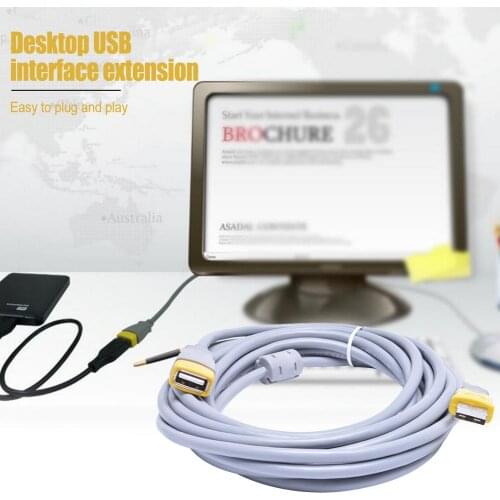 1.5m/3m USB Extension Cable USB 2.0 Cable For Smart Laptop PC TV Xbox One SSD USB 2.0 A/F Extender Cord Mini Fast Speed Cable