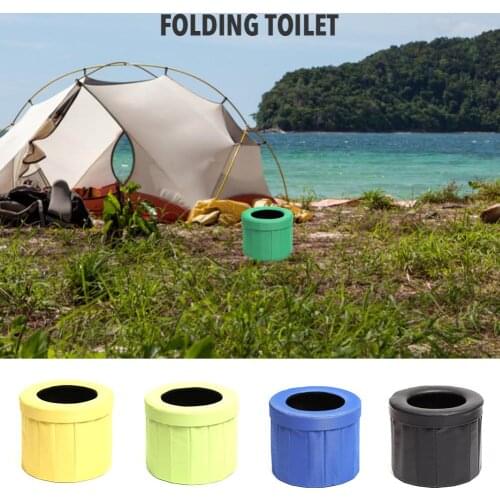 Outdoor Camping Toilet High Quality Durable Portable Foldable Outdoor Commode Car Toilet For Off-road Long-distance Driving