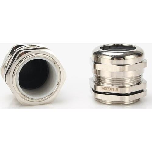 Waterproof Cable Gland IP68 Nickel Plated Brass Metric Cable M37/40/42/47/48/50/54 for 18-25mm Cable