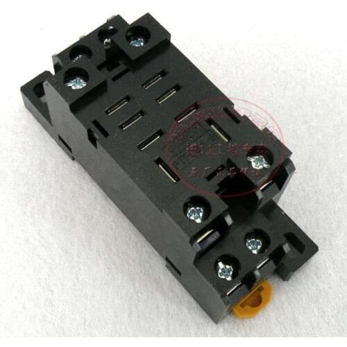 10pcs PTF08A-E Mini Relay Socket Base For LY2NJ JQX-13F