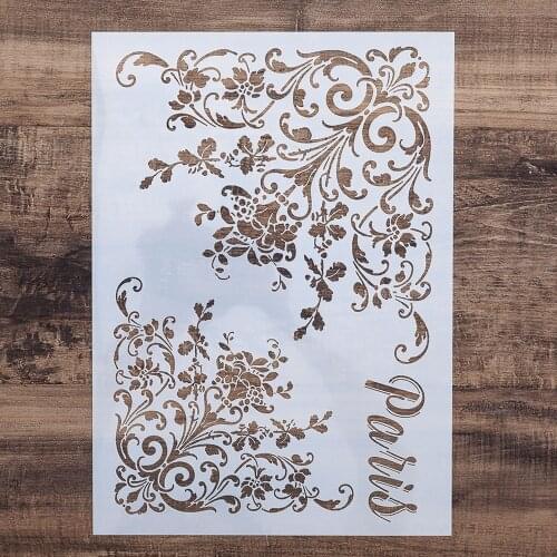 A4 A3 A2 Size Mandala Stencil for Wall Painting DIY Scrapbooking album Paper Card Making Craft Decorative Embossing Template