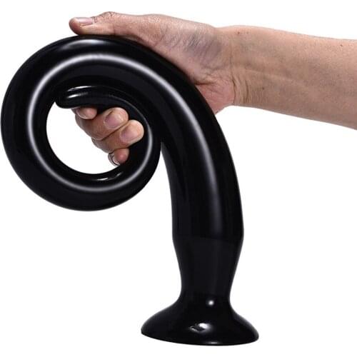 Super Long Anal Dilator Soft With Suction Cup G Spot Dildo Man/Women Masturbator Butt Plug Anal Toys Massager Prostate