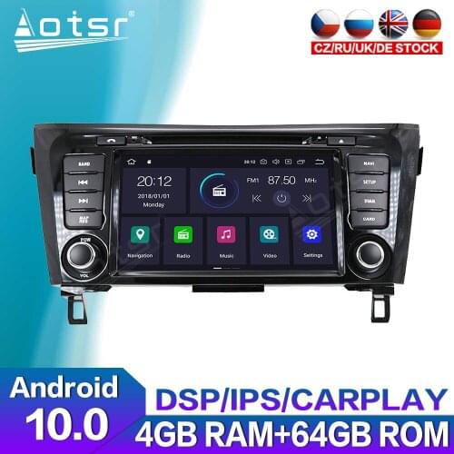 Autoradio Android Radio For Nissan X-TRAIL Qashqai 2014 + Car Multimedia GPS Navigation Audio DVD Player Screen Stereo Carplay