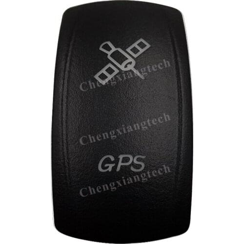 Car Boat Truck Backlit Swtich Cap- Laser Engraving - GPS -for Led Carling Arb Narva 4x4 RV Rocker Switch, Cover Only