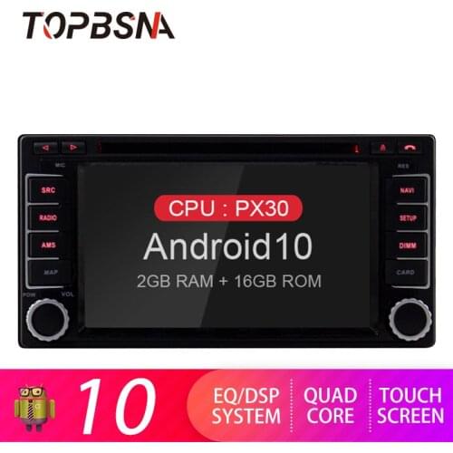TOPBSNA Android 10 Car DVD Player for Subaru Forester Impreza 2008-2012 GPS Navigation Car Multimedia Player Stereo Mirror-link