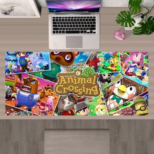 Large Animal Crossing Mousepad Gaming Accessories Mouse Mat XXL 90X30 Mouse Pad Gamer Tapis De Souris Mausepad L Tappetino Mouse