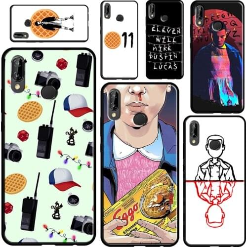 TV Stranger Things Eleven Case For Huawei P30 Lite P40 P20 Pro Mate 20 Lite P Smart Z 2019 2021 Nova 5T Cover Shell